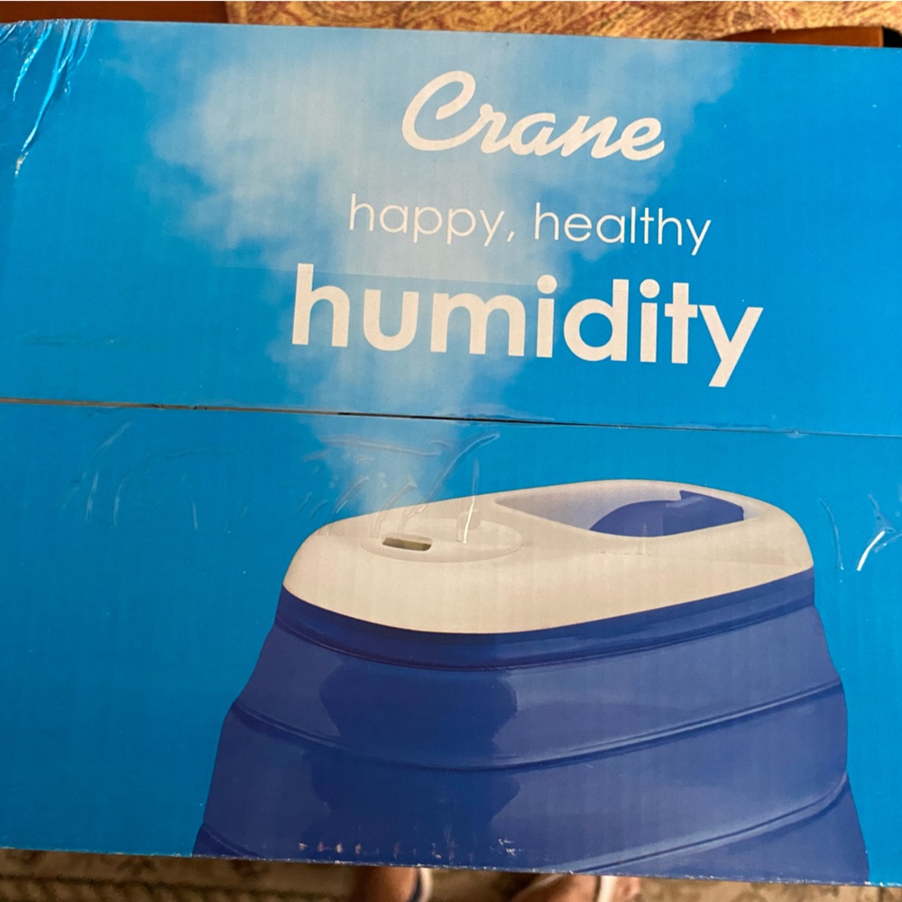 Crane cool mist, collapsible, humidifier compact, and portable new